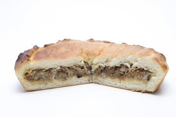 пирог с капустой