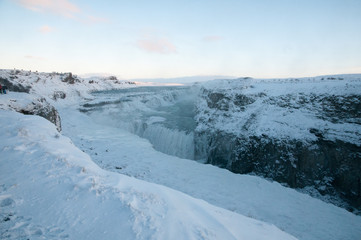 Gullfoss waterfall