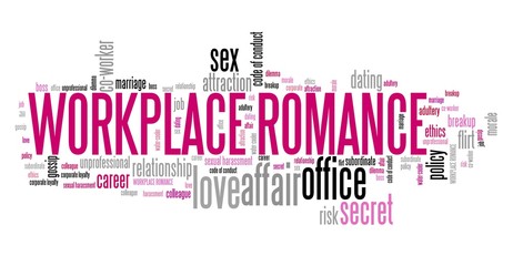 Obraz premium Workplace romance