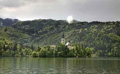 View of Lake Bled. Slovenia