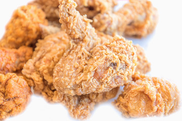 fried chicken on a plate..