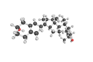 3d structure of Calcifediol, also known as calcidiol, a prehormo