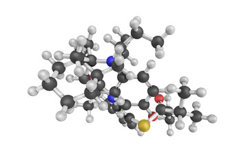 3d structure of Dalcetrapib, a CETP inhibitor. No longer in prod