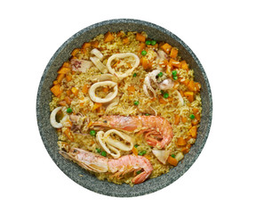 seafood paella Marinera