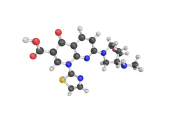 3d structure of Vosaroxin, a topoisomerase II inhibitor causing