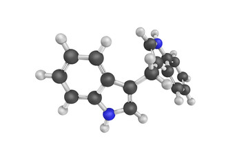 3d structure of 3,3′-Diindolylmethane (DIM), a compound derive