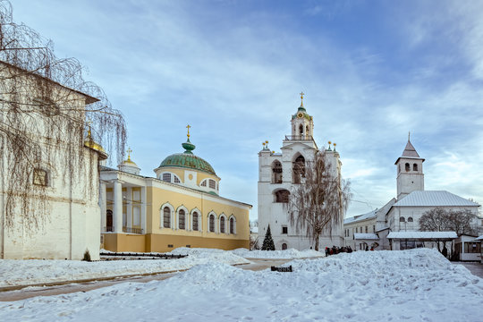 Belfry, Church of Yaroslavl Saints and Saviour Cathedral in the