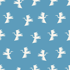 seamless bird pattern