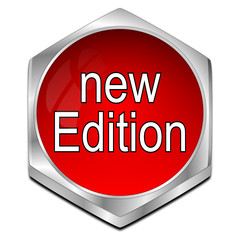 New Edition Button - 3D illustration