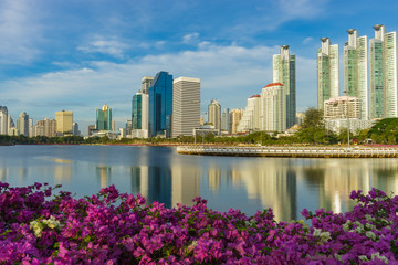 Beautiful scence of Bangkok Panorama