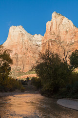 Zion National Park Sunrise Landscape