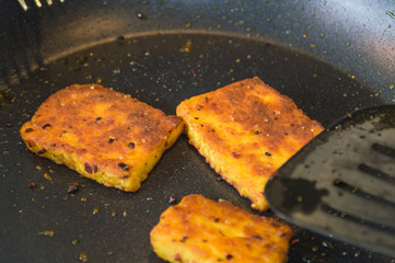fried cheese paneer