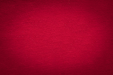 Red cloth texture with black gradient vignette, christmas and va