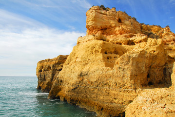 falaise d'algar seco, sud portugal