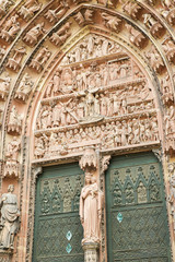 Strasbourg cathedral view