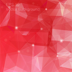 Fototapeta premium Triangulation generic backdrop for design, yellow vector template