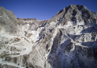 Carara marble quarries, Tuscany 