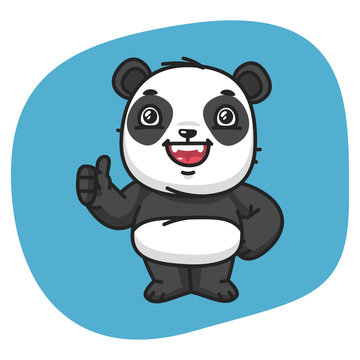 Panda Showing Thumbs Up