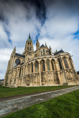 Bayeux medieval Cathedral of Notre Dame, Normandy,France