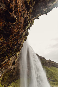 Waterfall, close up 