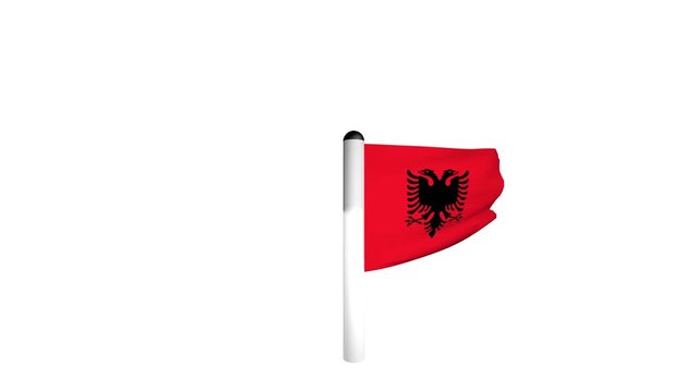 Fahne Albanien