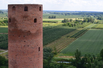Wieża zamku w Czersku/The tower of the castle in Czersk, Mazovia, Poland