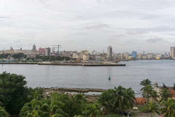Havana Malecon, the famous seafront promenade of , Cuba