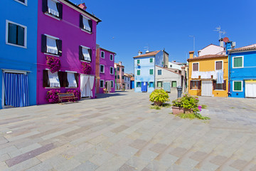 Burano island, Venice, Italy
