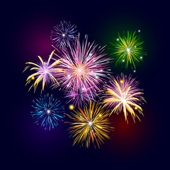 Obraz premium Firework