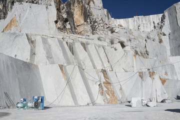 Carrara marble quarries, Tuscany 