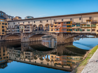 Fototapeta premium Quai de l'Arno à Florence