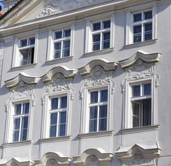 historic building in a central city of Europe