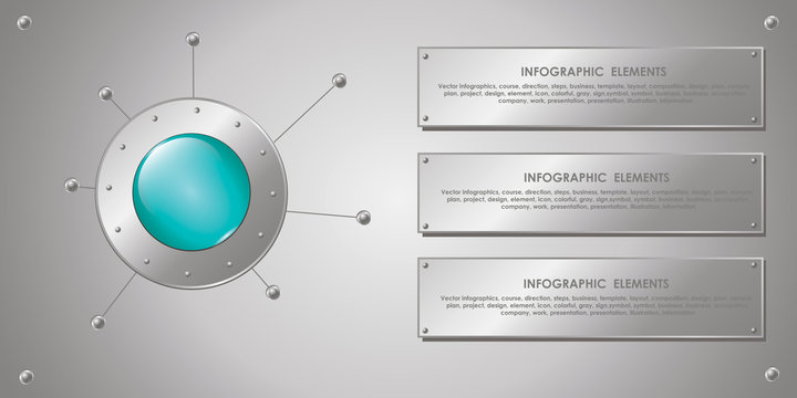 Business infographics template. It can be used for web design and layout workflow.