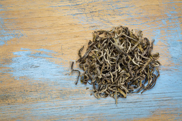 Fototapeta na wymiar Yunnan Mao Feng green tea