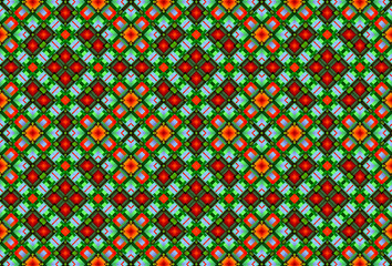 Abstract background with color squares