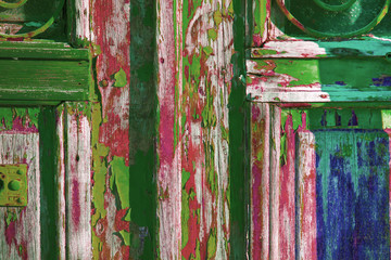 The texture of the wood