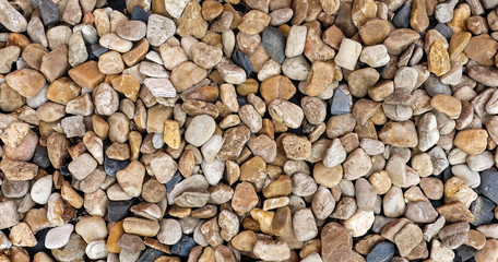 mix color of gravel texture or background