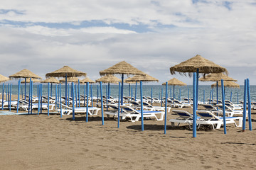 Torremolinos on Costa del Sol in Southern of Spain
