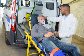 emergency rescue patient