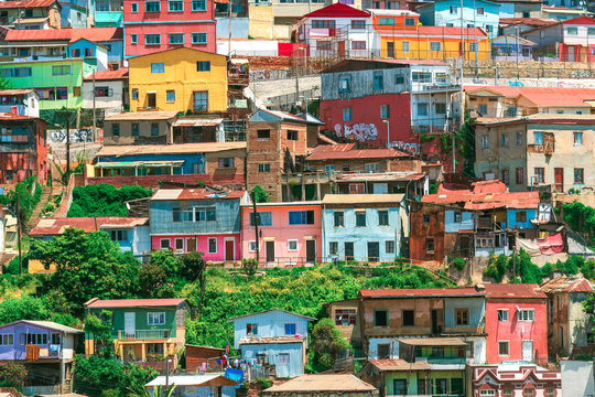 Colorful Houses of Valparaiso