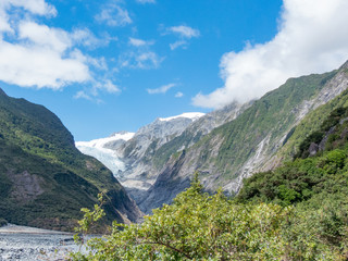 Franz Josef Glacier (Franz-Josef Gletscher) Westland National Park New Zealand