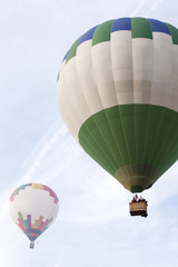 Fototapeta premium ascension of hot air balloons festival