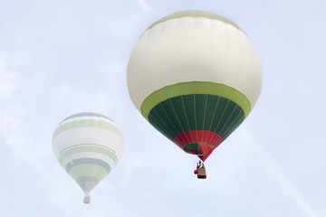 Fototapeta premium ascension of hot air balloons festival