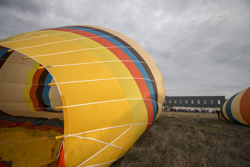 Obraz premium ascension of hot air balloons festival