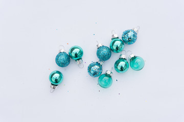 Glass Christmas Decoration blue only