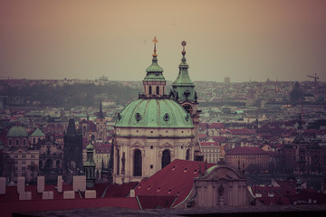 Fototapeta na wymiar Winter in Praha