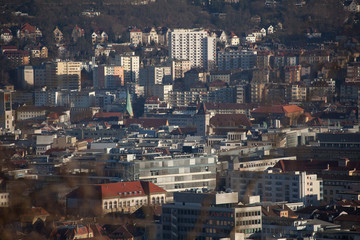 Naklejka premium Stadtlandschaft Stuttgart
