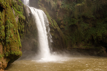 Cascades d'Ouzoud, Waterfall at Ouzoud, Morocco