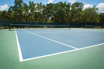 Tennis courts