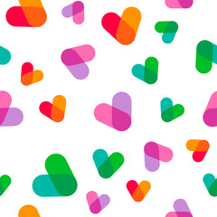 Bright colorful seamless pattern.